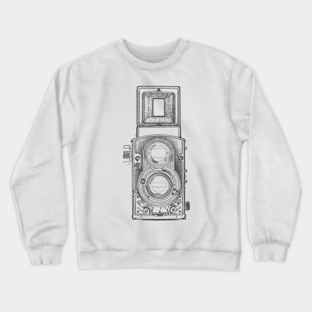 Vintage Camera Crewneck Sweatshirt by VintCam